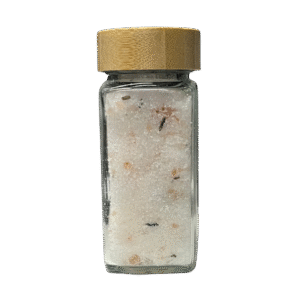 Naturlig fotbad med tørket lavendel, vanilje og bergamott – beroligende velvære fra febrell.