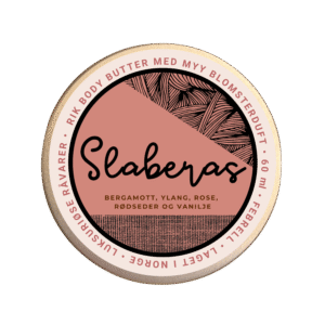 Pisket ansiktsbalm i aluminiumskrukke fra Febrell, laget med mangosmør, kakaosmør, Squalane og jojobaolje. Naturlig og luftig fuktighetskrem for tørr hud med søt duft.